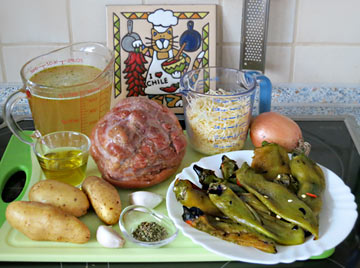 Zutaten für den Stew